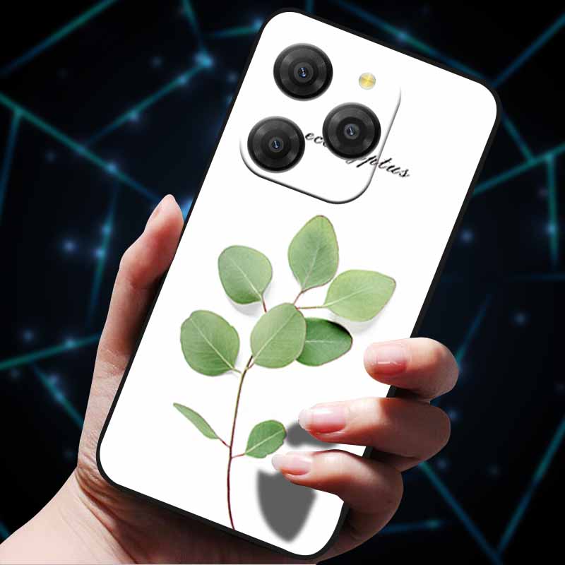 

For Blackview Shark 9 Case Soft Silicone Bumper 3D Flowers Emboss Phone Cases for Blackview Shark 9 5G Back Covers Relief Funda -Blackview Shark 9