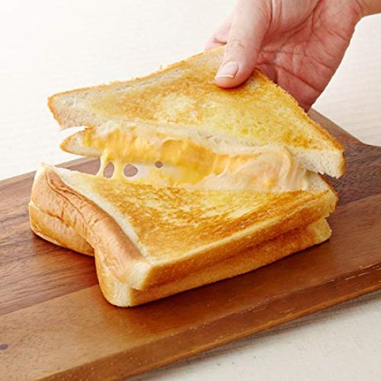 IH Marble Coated Hot Sandwich Pan, Hot Sandwich Maker, Multi-Sandwich Maker, Press Sandwich Maker, Double-Sided Cooking, IH Compatible