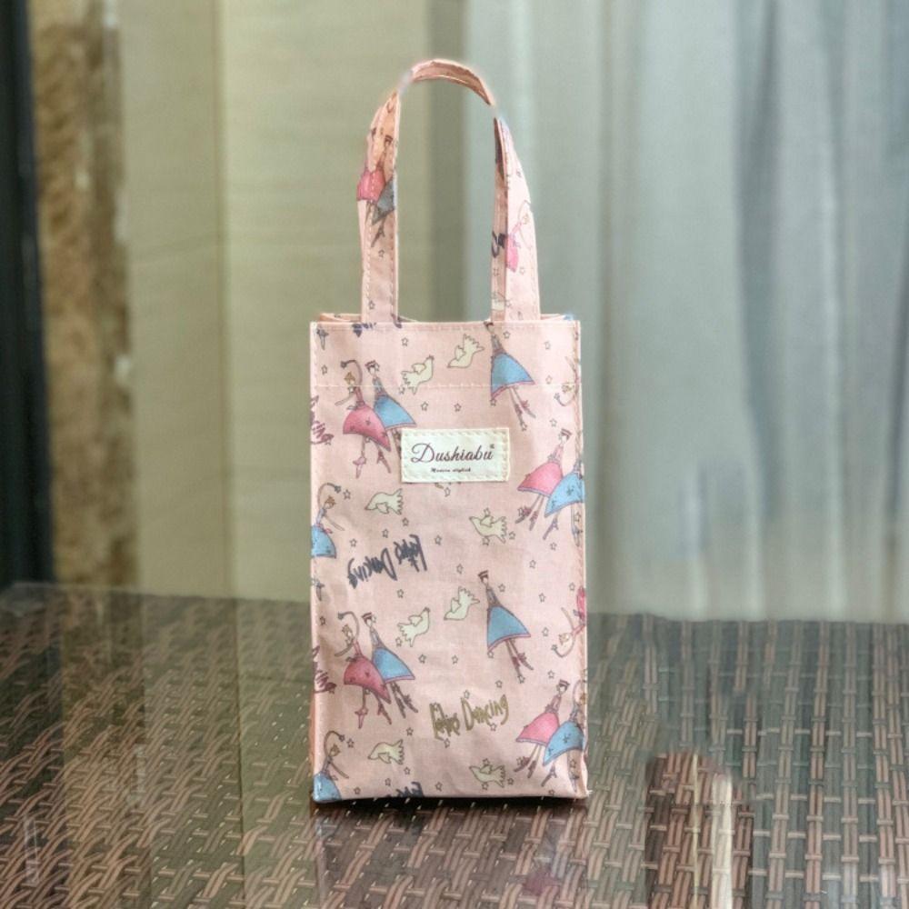 Hand Carrying Water Bottle Handbag Oxford Umbrella Bag Portable Insulated Cup Holder