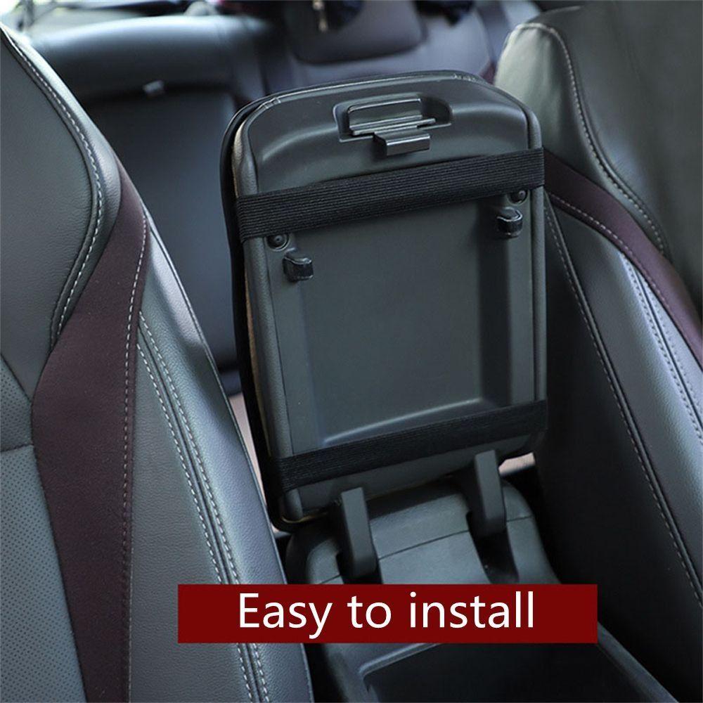 Accessories Non Slip Car Armrest Pad Arm Rest Protection Cushion Console Box Mat Armrest Protector