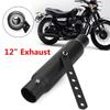 Universeller Motorrad-Auspuffschalldämpfer Retro Vintage Klassisch Galvanisiert Escap Moto für cg125 sr400 cb500 vt500 CM300 500 Cafe