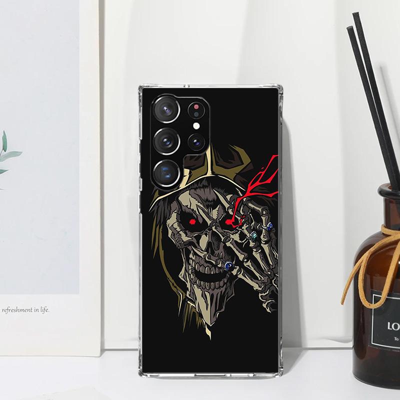 Overlord Anime Phone Case For Samsung Galaxy S26 S25 Edge S24 FE S23 S22 Ultra S21 Plus S20 + Art Fundas Back Cover Galaxy S25 S