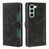 For Infinix Hot 50 4G Case Leather Wallet Phone Cover with Straw Hat Magnetic Clasp