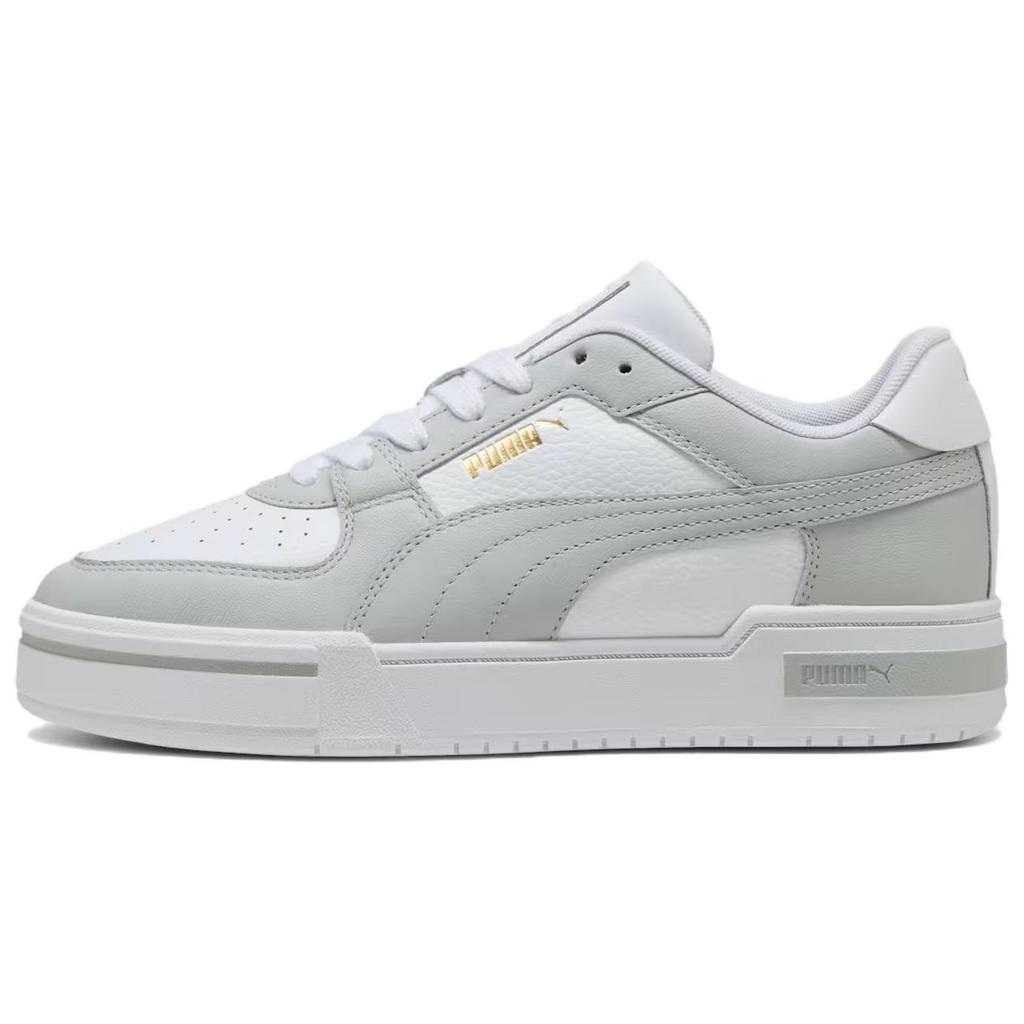 New PUMA Anti Slip Wear Resistant Low Top Skateboard Shoes Men's Gray White 402366-04