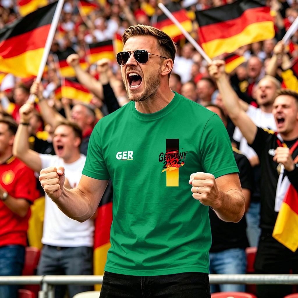 Unisex German Soccer Fan Top for Day Support