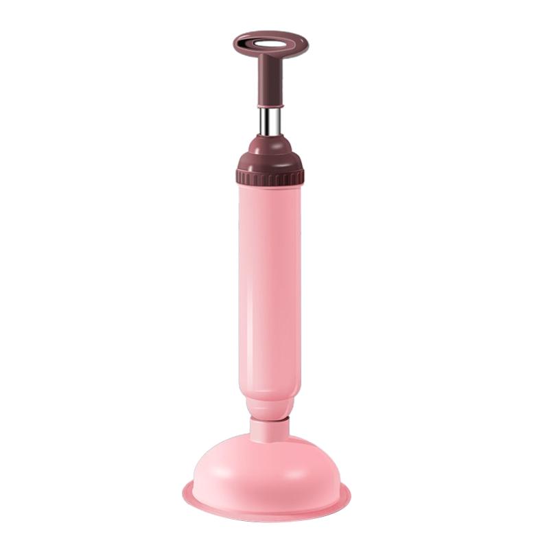 Rubber Toilet Plunger Telescoping Aluminum Handle All-Angle Design Commercial Grade Toilet Clog Remover for Toilet Drain