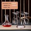 Shangqi European Artificial Crystal Red Wine Decanter Set