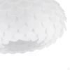 Elegant Pendant Lamp Shade for Stylish Hanging Ceiling Light or Floor In White