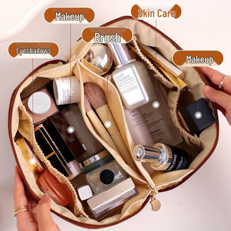 Portable Travel Makeup & Toiletry Organizer Bag