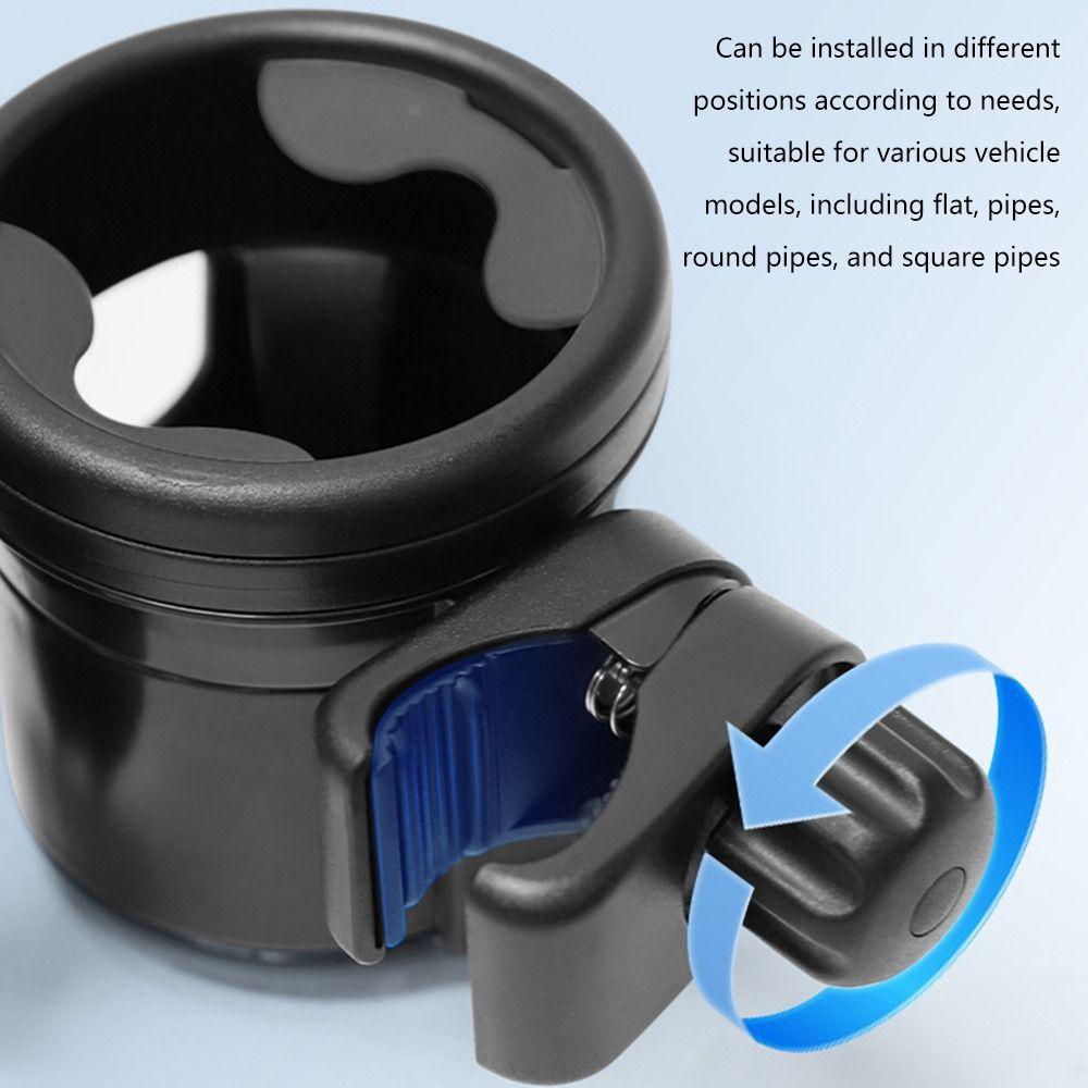 Non Slip Cup Holder 360° Rotation Phone Holder Stable Water Bottle Tray  Stroller Accessories
