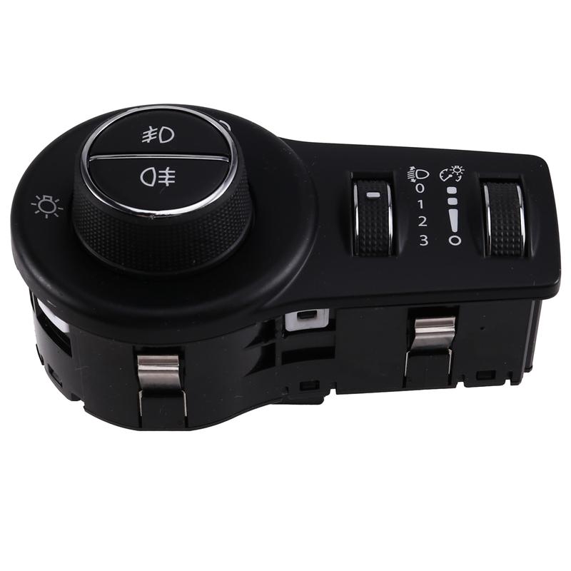 A28G-For Jeep Cherokee 2014-2018 Compatible 68156006AB Car Light Switch Fog Light Switch Headlight Switch 68156006