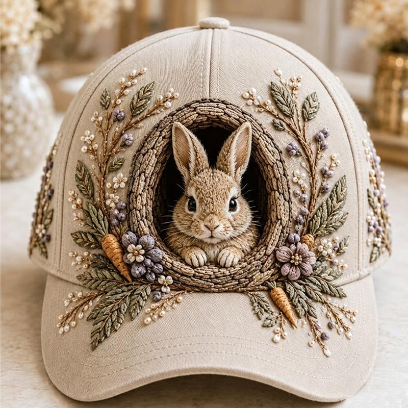 New Digital Printing Forest Animal Hat Adult Baseball Cap