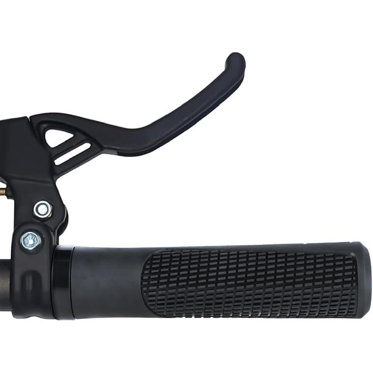 Bike Handlebar Grips, Aluminum Single Lock, Made of Soft High-Density Rubber, Suitable for BMX, Mountain Bikes MTB,Beach Cruisers, Scooters, Soft