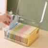 Acrylic Storage with Lid, Transparent Dust-proof Drawer for Storage of Sundries, Dormitory Storage, Desktop Storage Box.
