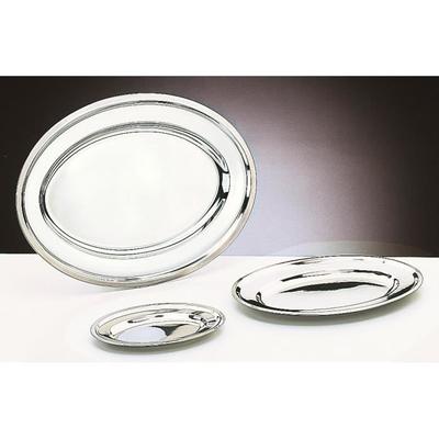 Oval tallrik - IBILI - Rostfritt stål - Silver - 29,99 x 19,98 x 2,79 cm