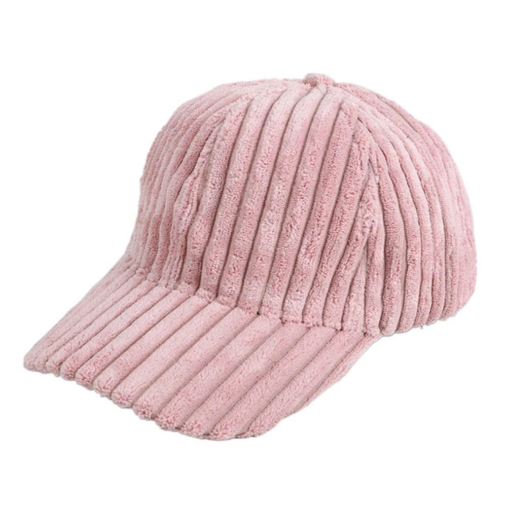 Versatile Corduroy Hat Velvet Hip Hop Hat Fashionable Baseball Hat Outdoor