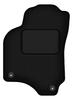 Driver's Mat Black For: Opel Astra G Cabrio, Coupe, Bertone (1998-2009)
