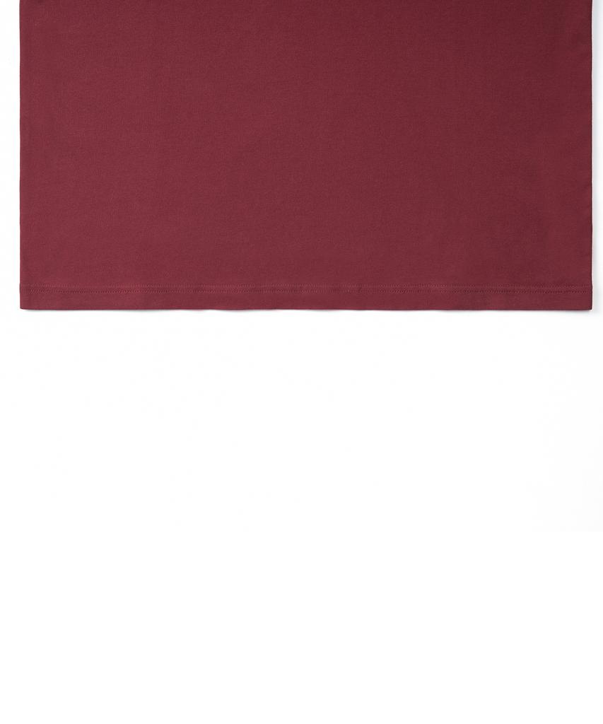 EXCONTAINER Pocket Half Ringer T-Shirt (Dark Red)