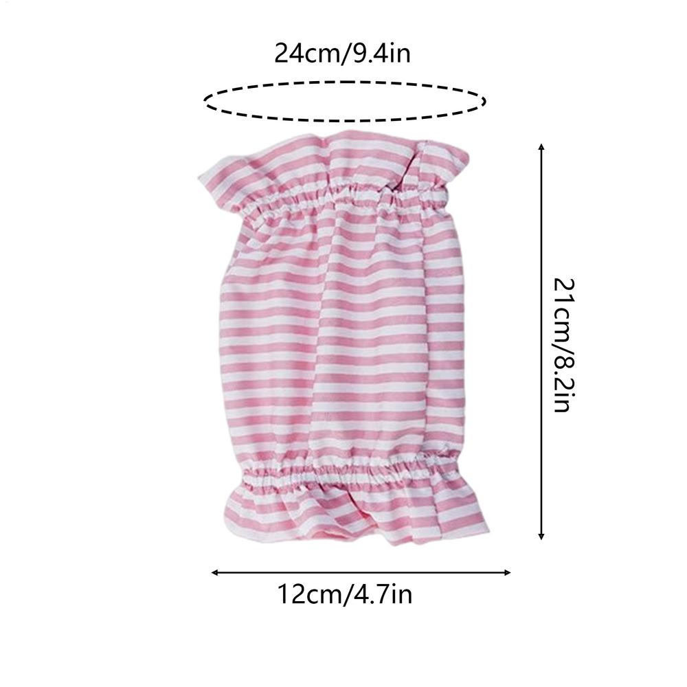 

Ear Covers For Dogs Breathable Pet Hood Dog Bath Ear Covers For Bath Grooming Eating Outdoor Travel Garden Yard Beach Park S рожевий
