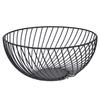 Fruit Bowl Iron European Style Simple Antiskid Design Carry Easily Household Fruit Basket for Snack