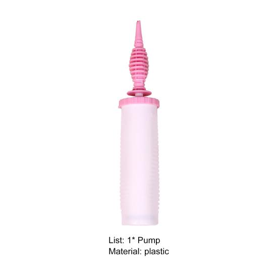 Balloon Pump User-friendly Carry Easily Plastic Efficient Hand Push Balloon Inflator Balloon Accessories for Home