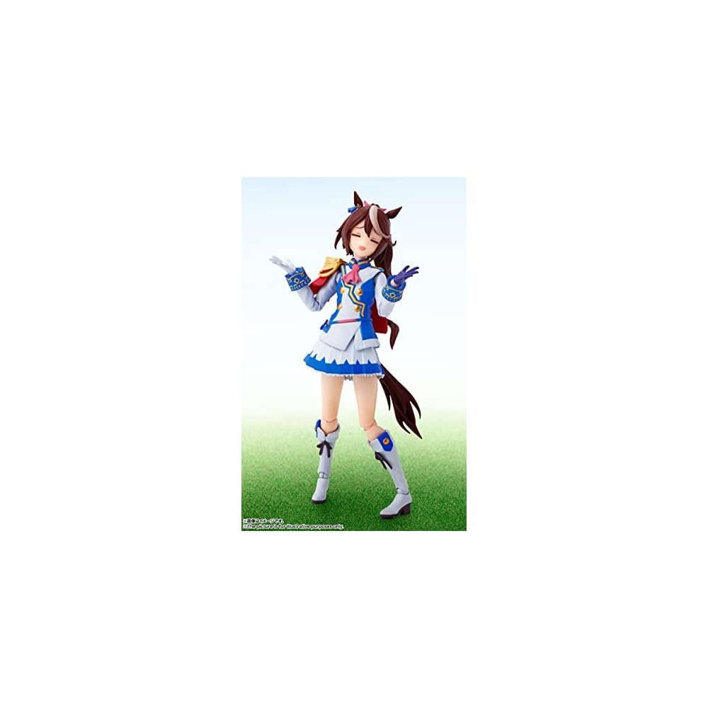 TAMASHII NATIONS S.H. Figuarts Uma Musume Tokai Teio 125mm Painted Action Figure ABS PVC