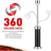 3-piece barbecue light set with magnetic base, LED barbecue light, adjustable barbecue light, 360-degree rotatable neck, grill light