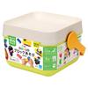 Kawada Large Diamond Blocks First Block Play Bucket OD-01 Building Toy for 1.5 Years Old and Up