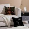 Singer L-Lana Del Rey Cushion Cover Anti-dustmite Pillowcase Invisible zipper silky short plush Sofa cushion cover