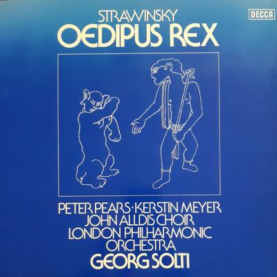 LP Record IGOR STRAVINSKY, PETER PEARS, KERST - Oedipus Rex 642194AW Decca Germany Classical Used