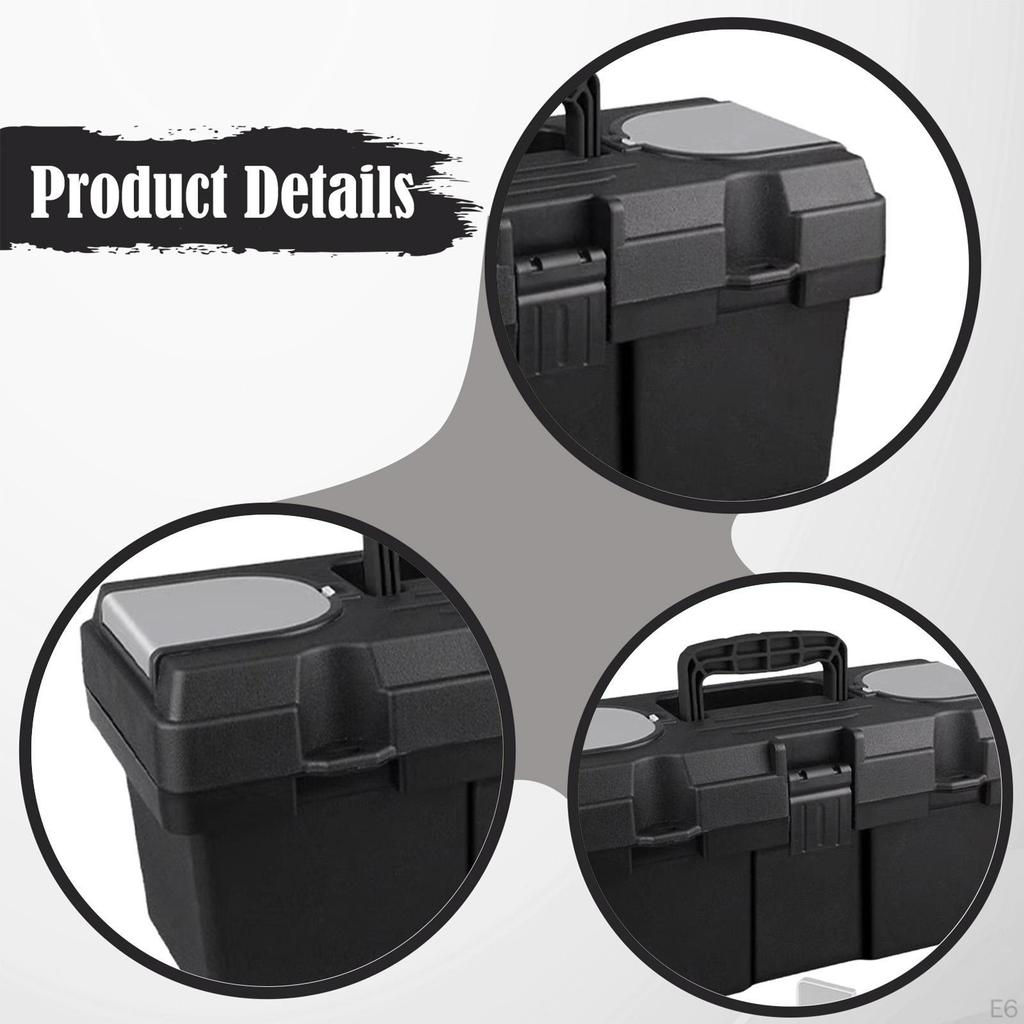 Portable , Storage Organizer, Hard Case for Electrician Maintenance.