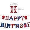 Spider-Man Birthday Party Set – Banner, Balloons, Decorations for Kids, 44Pcs Web Theme