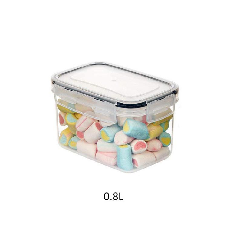 Removable and easy buckle closure storage jar Food jar Portable Removable lid Easy to store Anti pollution Grain Bucket Crisper