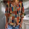 Women's Fashion Casual Short Sleeve V Neck Blouses & Shirts International Design