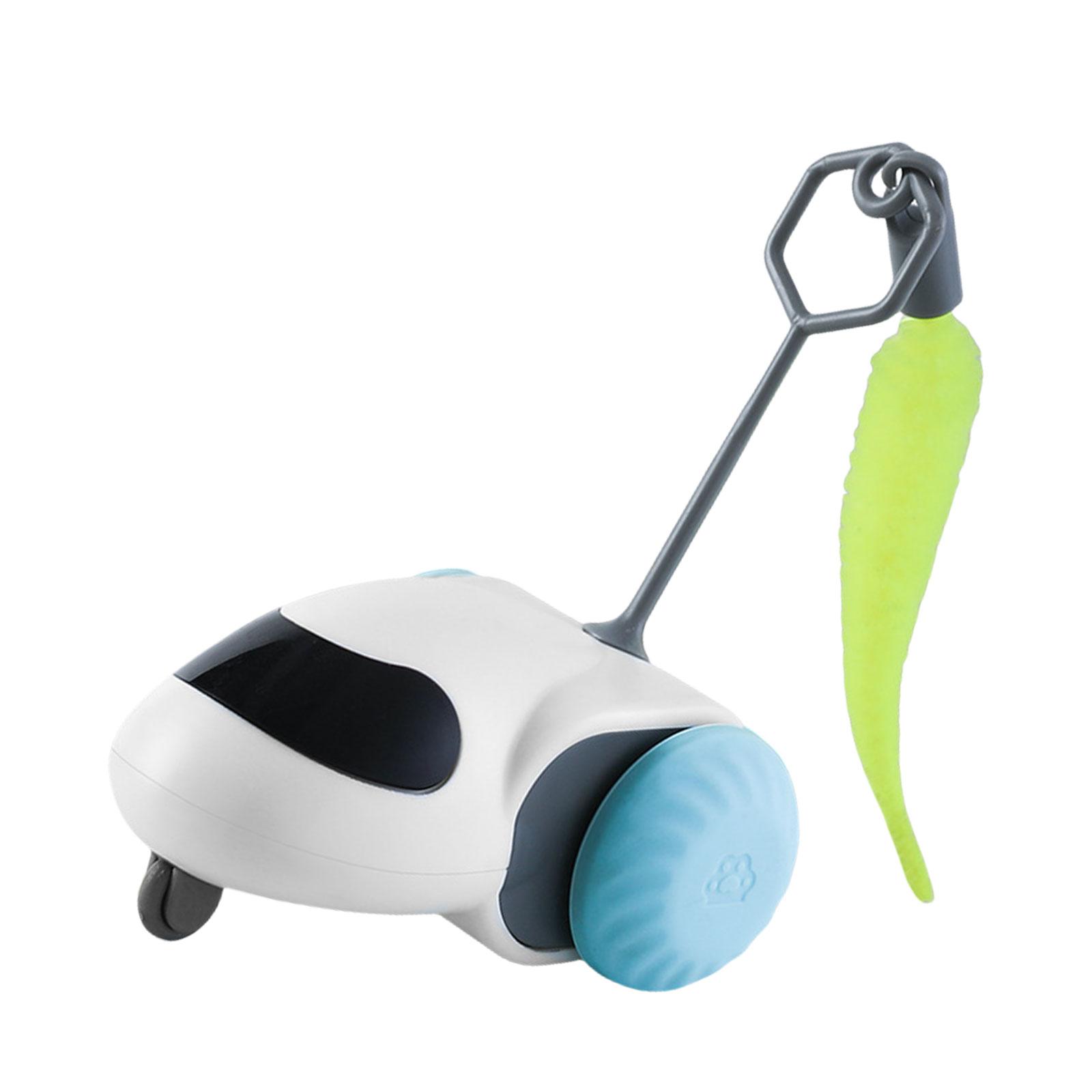 

Cats Toy Teaser Rechargeable Toy with Detachable Mouse Tail for Felines Cats Plaything Gift for Indoor Felines