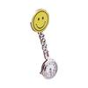 Women's Butterfly Smile Face Quartz Clip-On Brooch Nurse Hanging Pocket Watch
