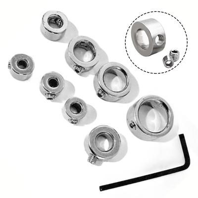Drill Bit Positioner Stop Collar Set Depth Stop Collars