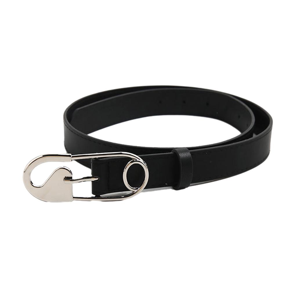 PU Waist Belts Irregular Buckle Adult Thin Adjustable Waist Belt Universal Woman Dresses Skirt Coat Slimming Waistband