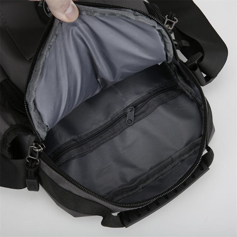 Herren Umhängetasche Große Kapazität Einfarbige Leichte Verschleißfeste Crossbody-Tasche