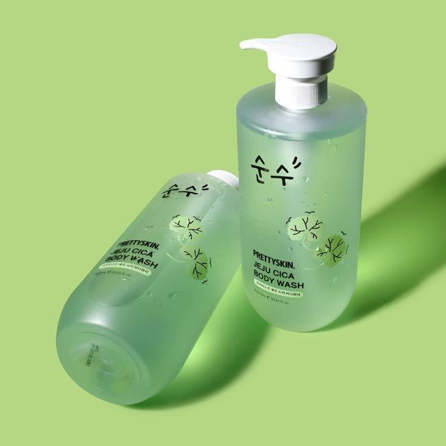 PRETTYSKIN Jeju Cica Żel do mycia ciała 1000ml