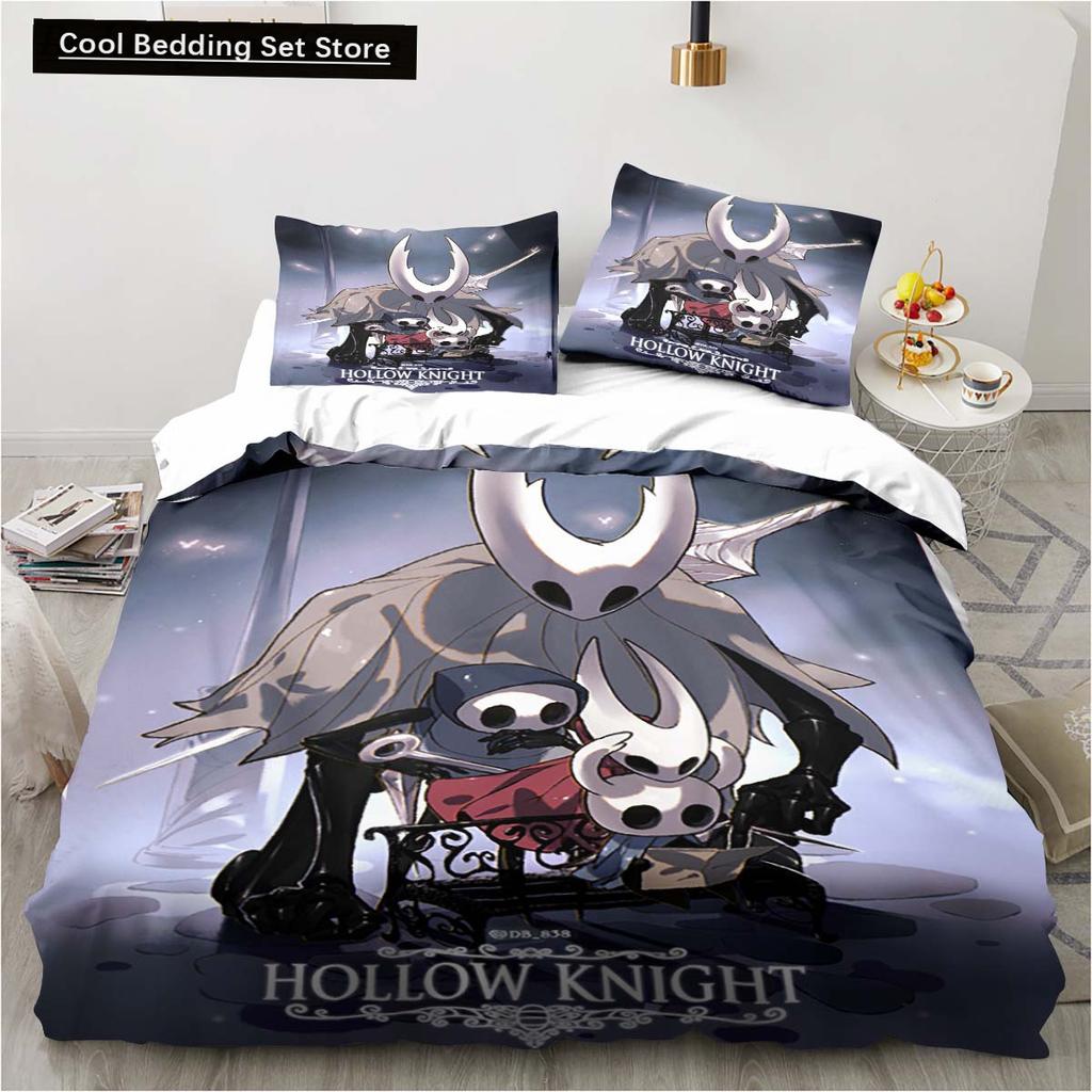 New Hollow Knight Fashion 3D Digital Printing Bedding Set Duvet Cover Comforter Bed Single Twin Full Queen Youth Girl Boys Gift
