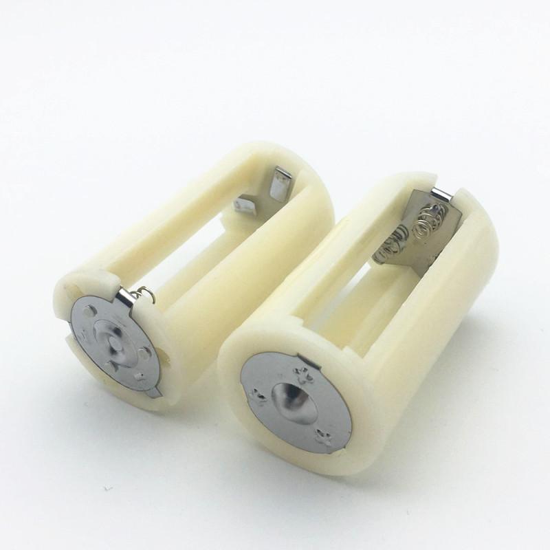 4/8Pcs AA To D Battery Box High Quality 3x AA To D Size Battery Adapter Converter Holder Switcher Case Box For Battery Storage