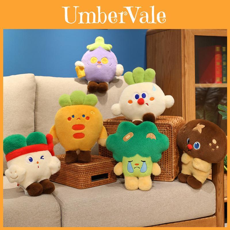 Cute Vegetable Pillow With Spliced Fabric For Girls Bedroom And Gift Use