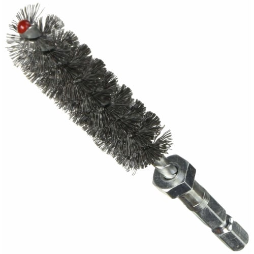 TRUSCO Hex Shaft Twisted Brush, Wire, 16, Wire Diameter 0.2, TB-6803