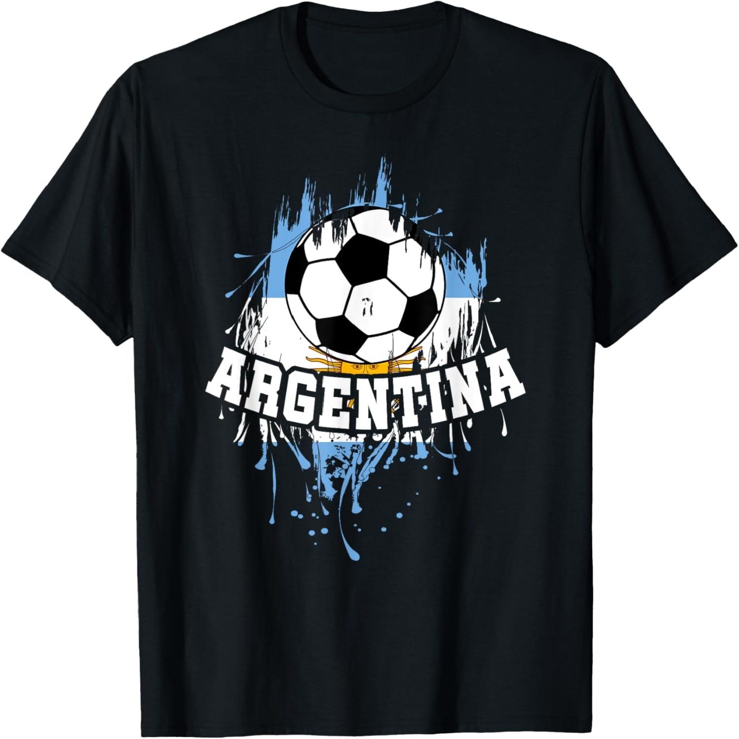 argentina Soccer argentinian Football argentine Futbol T-Shirt S разноцветный