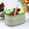 M-Modern-1 PCS Portable Sundries Snacks Basket Outdoor Camping Food Fruit Storage Container Home Decor Organizer Accessories Bas