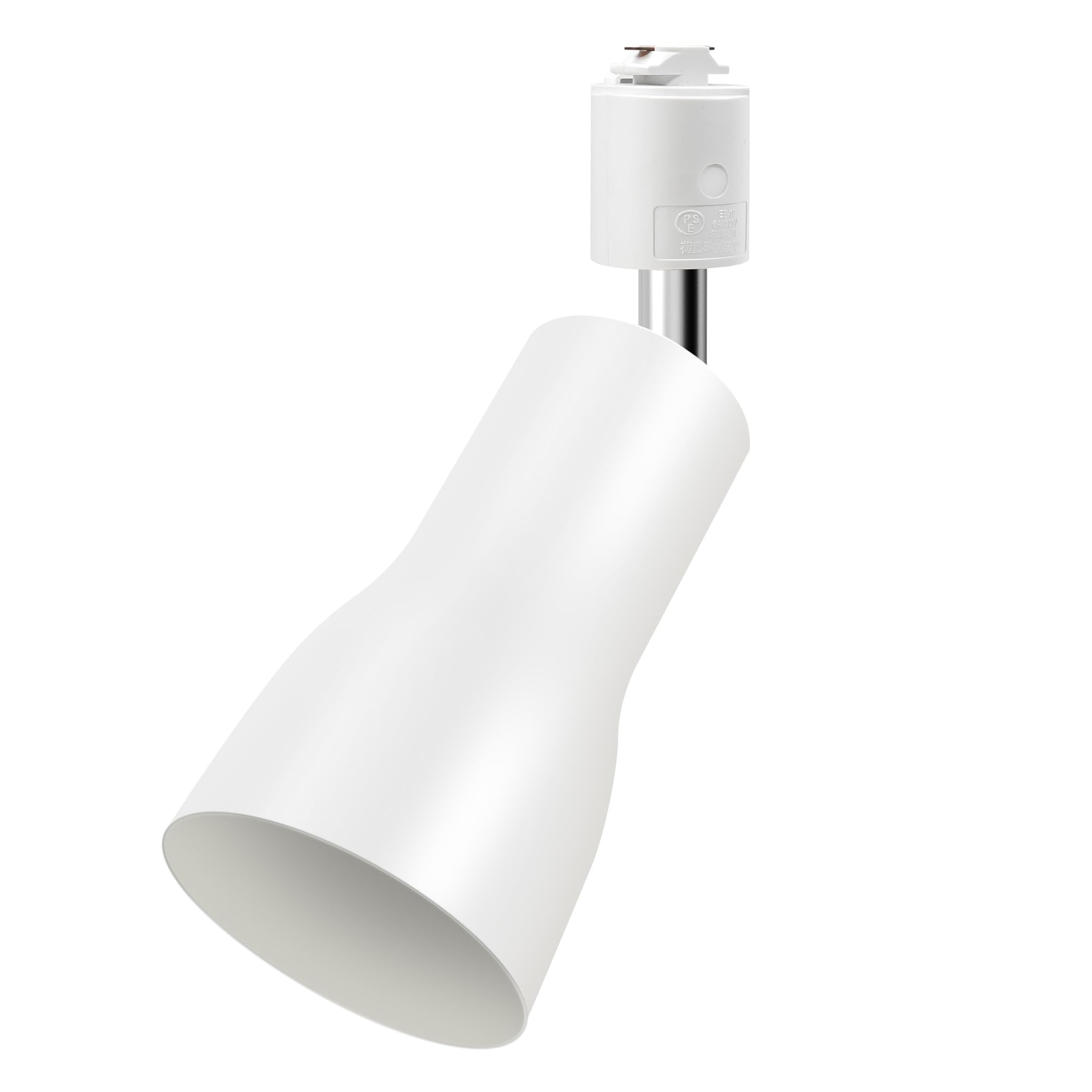 

Pispoer Duct rail light E26 base rail light No bulb Lighting rail lighting Wiring duct rail fixture Adjustable illumination angle Living bedroom білий