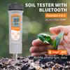 Bluetooth 4 In 1 Soil Detector Multifunctional Soil EC TDS CF Temp Tester Tuya APP Control Water and Soil Nutrient Analyzer