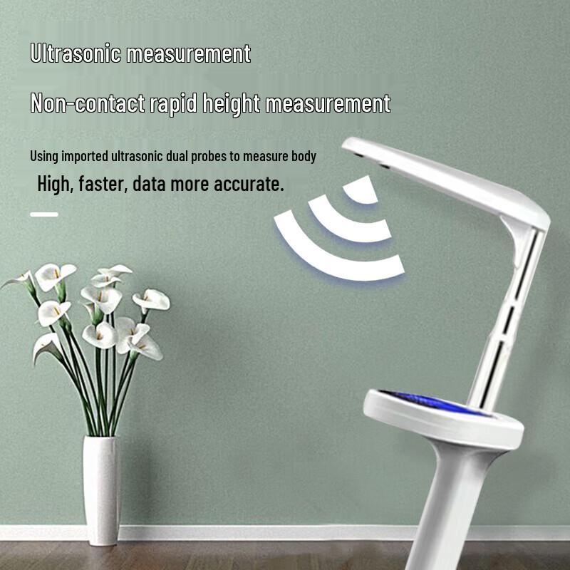 Beryl Ultrasonic Smart Body Fat Scale with Height Measurement (CN Version)