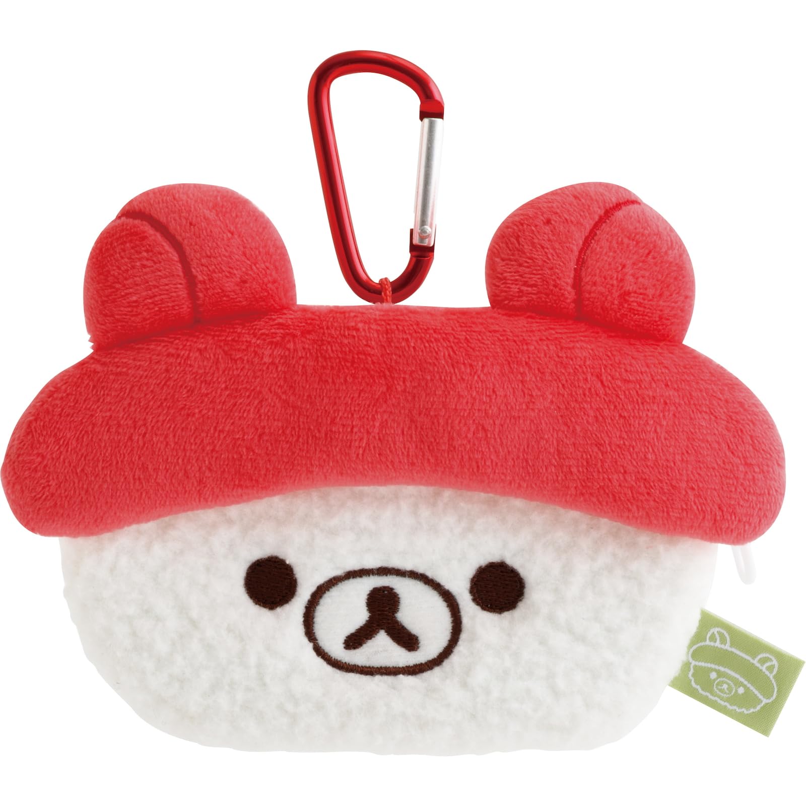Плюшевая сумочка-кошелек Rilakkuma Суши Суши H100 x W140 x D20 мм San-X  Always Goods  CA76901, Прибл.